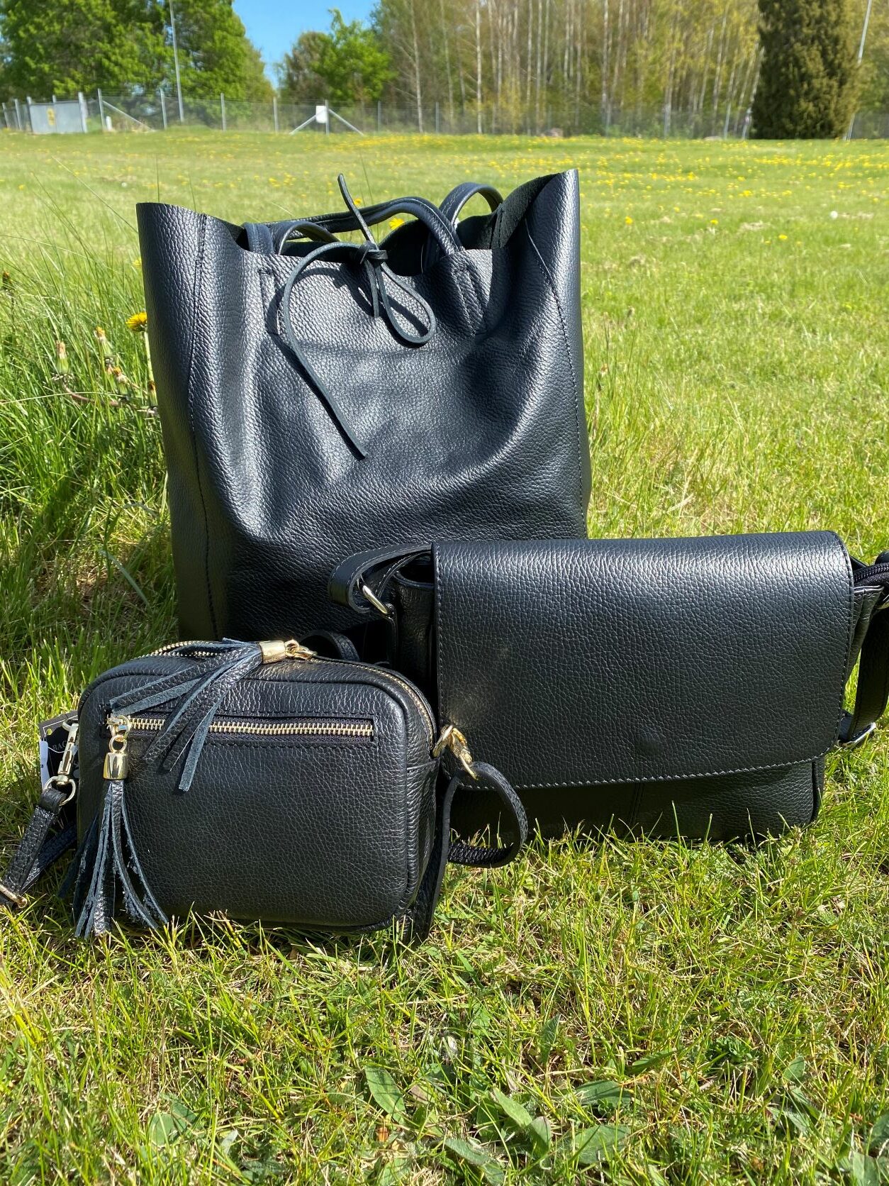 Nya väskor i butiken